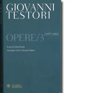 Giovanni Testori. V.3 (1977-1993)